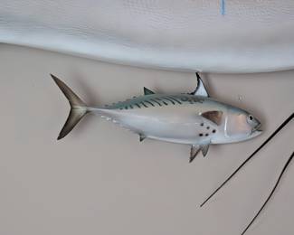 LARGE FIBERGLASS SAILFISH TAXIDERMY WALL MOUNT - REAL