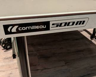 CORNILLEAU 500M CROSSOVER OUTDOOR TABLE TENNIS TABLE - 108"L x 60" W x 30" H