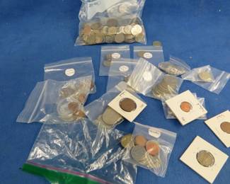 Lot 152. Approx. 3 lbs. of foreign coins