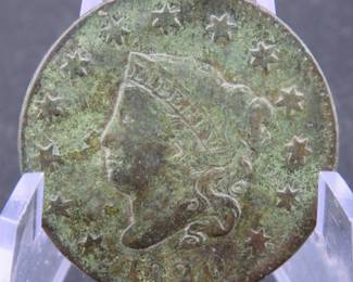 Lot 213. 1820 Matron Head Standard Design Large Cent