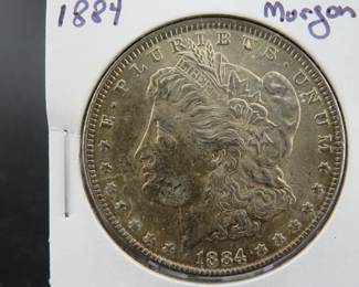 Lot 286. 1884 Morgan Silver Dollar