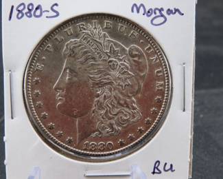 Lot 231. 1880 S Morgan Silver Dollar