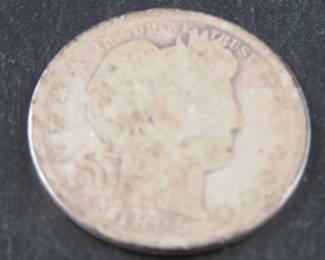 Lot 331. 1895 S Barber Quarter