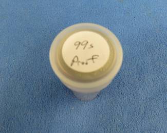 Lot 179. 40 proof 1999 S State Quarters