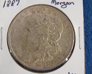 Lot 261. 1887 Morgan Silver Dollar