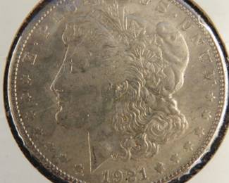 Lot 249. 1921 S Morgan Silver Dollar