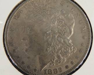 Lot 248. 1882 O Morgan Silver Dollar