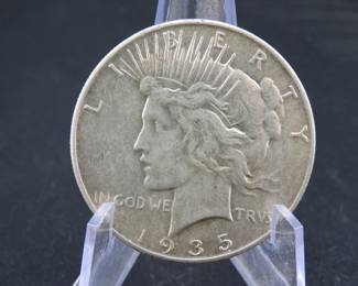 Lot 88. 1935 P Peace Silver Dollar