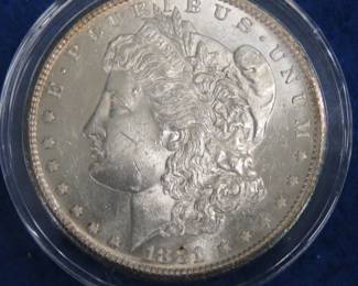 Lot 294. 1881 S Morgan Silver Dollar