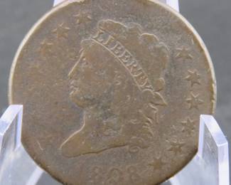 Lot 210. 1808 Classic Head Large Cent