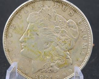 Lot 23. 1921 D Morgan Silver Dollar