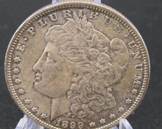 Lot 22. 1899 O Morgan Silver Dollar