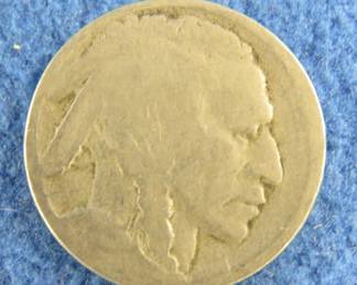Lot 272. 1913 D Buffalo Nickel Type 1 Raised Ground