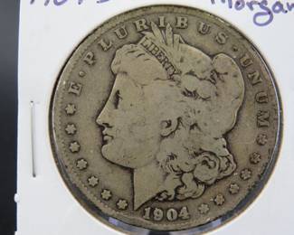 Lot 255. 1904 S Morgan Silver Dollar