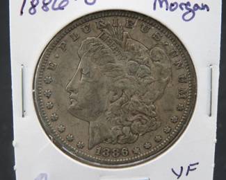 Lot 184. 1886 O Morgan Silver Dollar