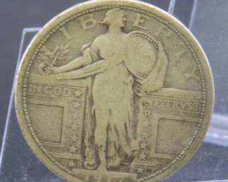 Lot 277. 1917 D Standing Liberty Quarter