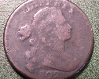 Lot 214. 1802 Draped Bust Normal Reverse Large Cent