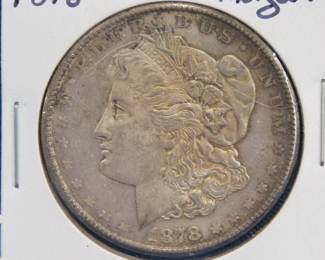 Lot 260. 1878 S Morgan Silver Dollar
