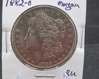 Lot 232. 1882 O Morgan Silver Dollar