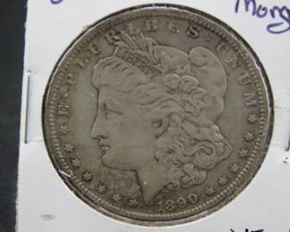 Lot 185. 1890 O Morgan Silver Dollar