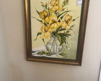 Floral painting