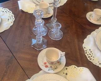 Crystal Waterford candlestick s