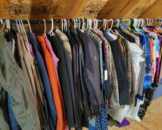 Lots of clothes