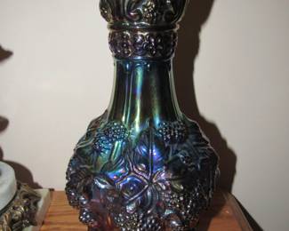 Imperiql irredescent carnival vase