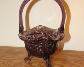 Amethyst basket