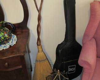 Vintage hand-crafted broom