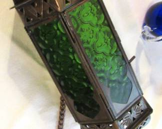 Hanging candle lamp
