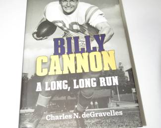 Billy Cannon autographed copy