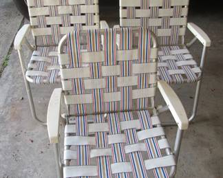 VTG aluminum lawn chairs