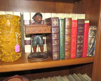 Leather bound books