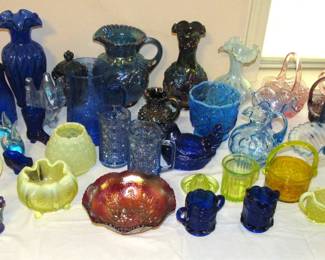 Fenton, Imperial, Westmoreland & uranium glass