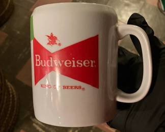 Budweiser Mug -- We've got an assortment of Beer Mugs