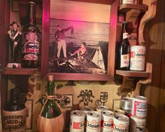 Great Breweriana! Beer & Liquor Bottle Collection - 200+ ; Great Signage
