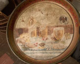 Henry Weinhard Select Beers Portland Oregon Metal Tray