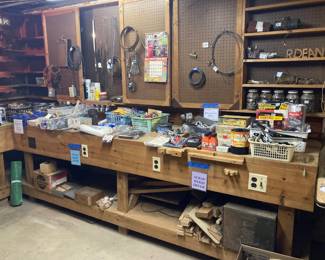 Large Amount of Workshop Supplies & Equipment