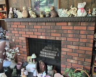 Large collection of Cats; Silk Flowers; Wall Art and much more!