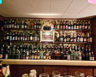 Great Breweriana! Beer & Liquor Bottle Collection - 200+