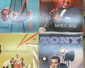 Julie London, 4 Freshmen, Tony Bennett & Jonah Jones