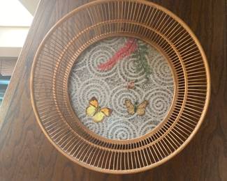 Basket with Butterflys