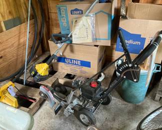 Electric Craftsman Edger; McCullough Trimmer; McCullough Hedger