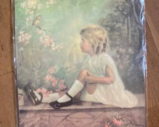 Song of the Lark Print--unframed & still in plastic