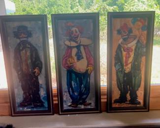 Three Bardot Prints of Clown