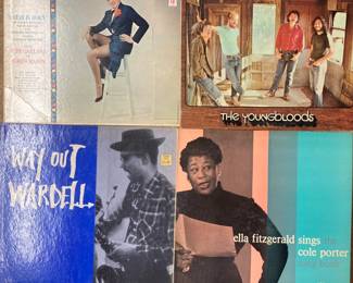 Great collection of music, including Ella Fitzgerald (Verve), The Youngbloods, Judy Garland, Wardell and much more!