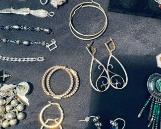 Great sterling rings, earrings, necklaces and bracelets! 