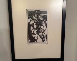 Baskin Signed Originals -- There are a number of etchings by this artist.