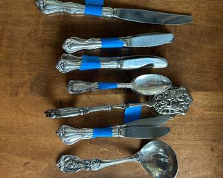 Assorted Sterling Silver Serving and Flatware
